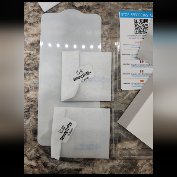 Glass Screen Protector Samsung Galaxy S21 - Picture 2 of 5